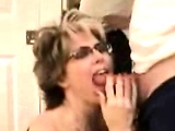 The Busty Wifey Sucking Me Off